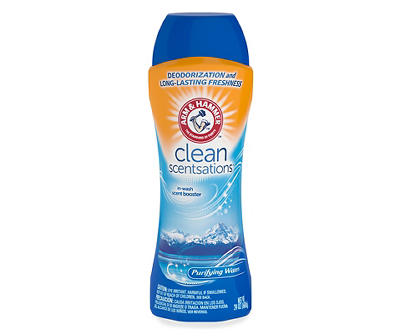 Arm & Hammer Clean Scentsations Purifying Waters In-Wash Scent Booster 24 oz. Bottle