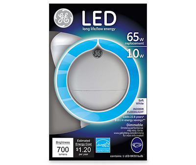 65-Watt Equivalent Soft White BR30 LED Indoor Floodlight