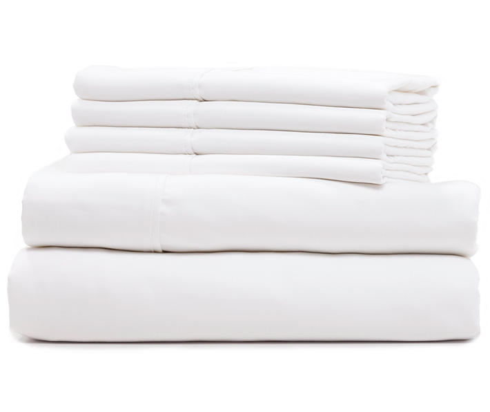 Aprima Hotel White 800 Thread Count 6-Piece Sheet Sets