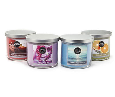 Living Colors Everyday Collection 3-Wick Candles