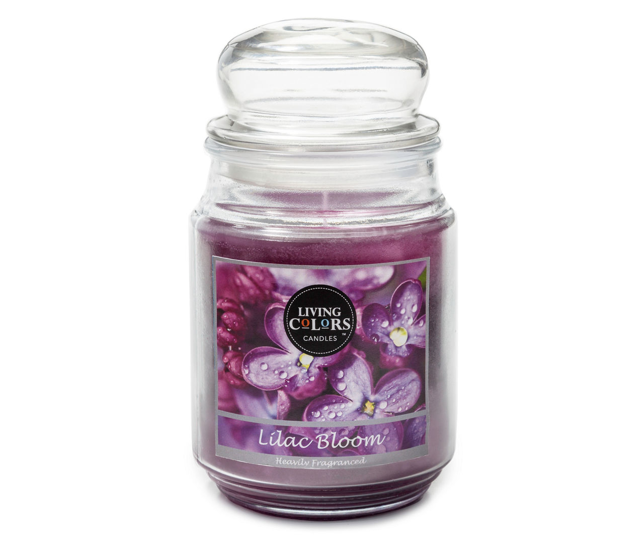 Living Colors Lilac Bloom Jar Candle, 19 Oz. | Big Lots