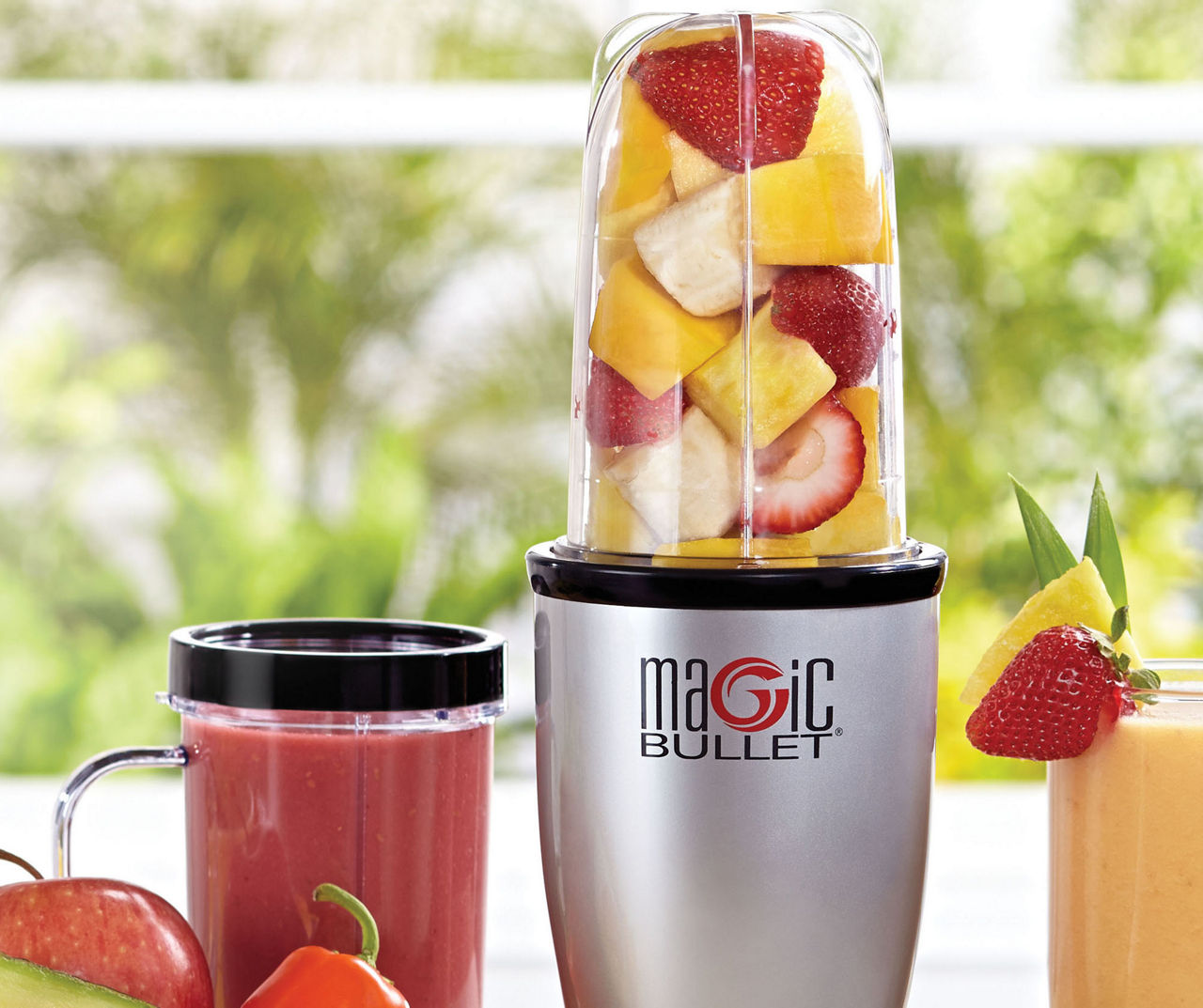  Magic Bullet Blender, Small, Silver, 11 Piece Set: Home &  Kitchen