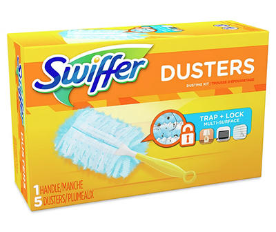 Swiffer Dusters Dusting Kit (1 Handle, 5 Dusters)