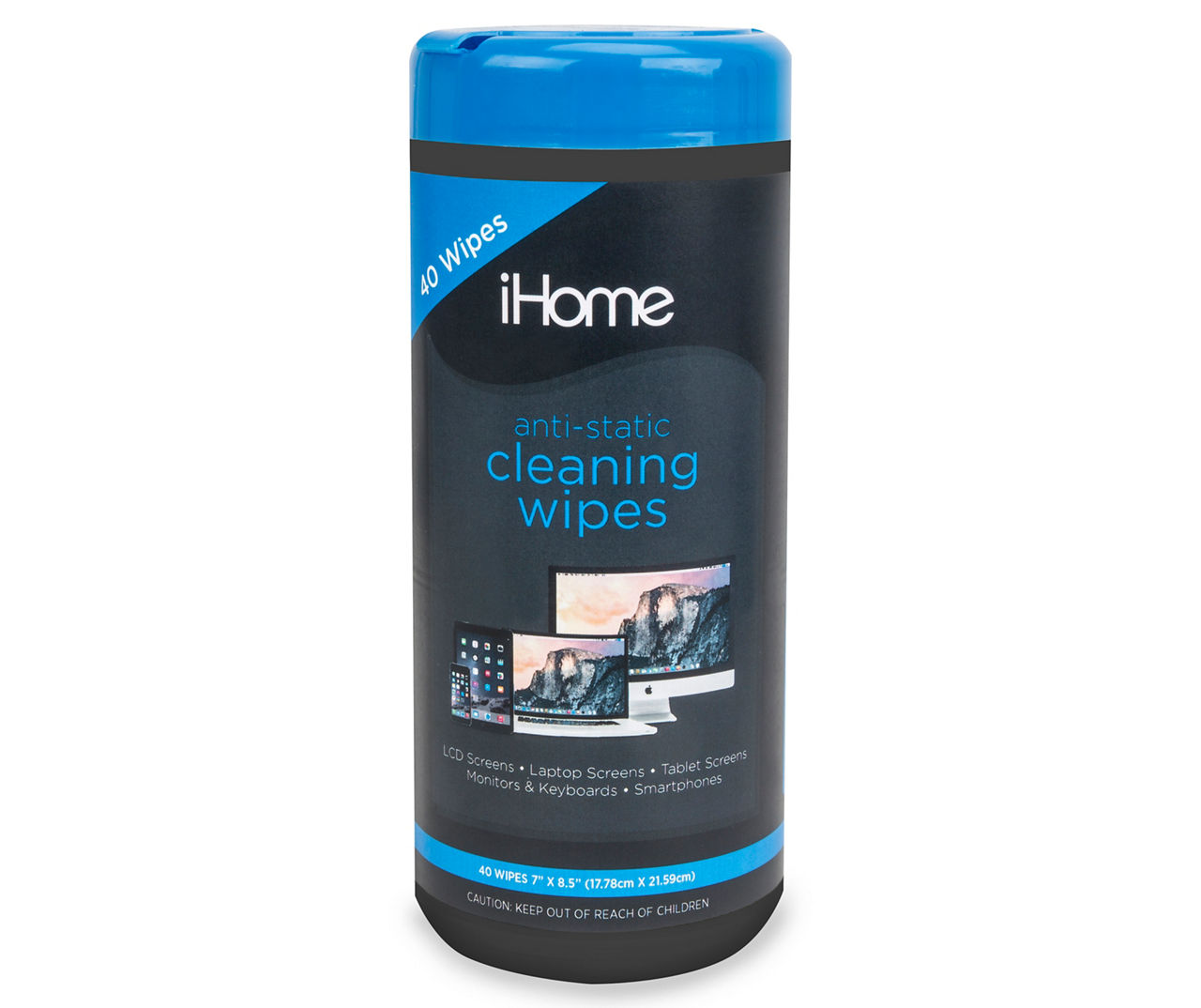 iHome AntiStatic Cleaning Wipes, 40Count Big Lots