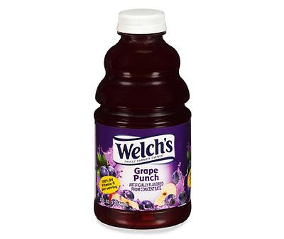 Welch's� Grape Punch 32 fl. oz. Plastic Bottle