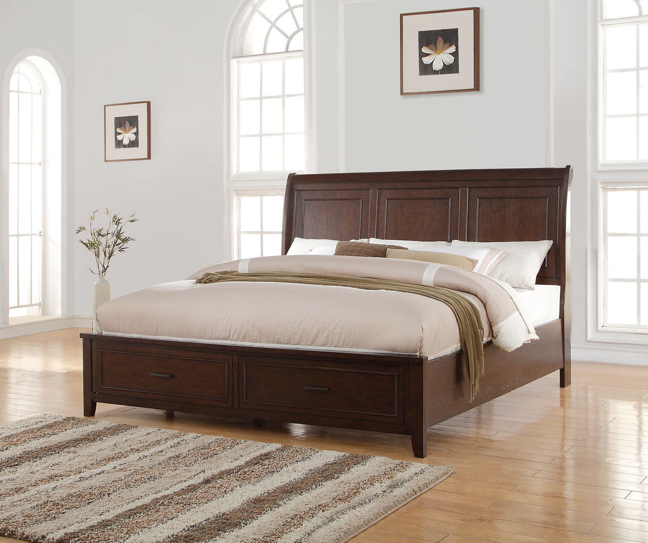 Big lots online queen bed frames