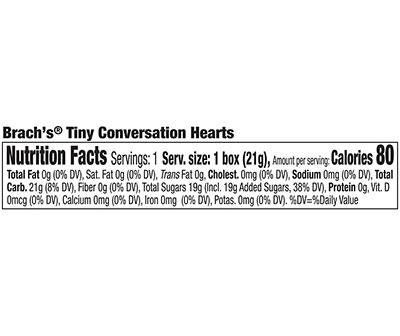 BRACH'S Tiny Conversation Hearts Valentine Candy 10-0.75 oz. Boxes