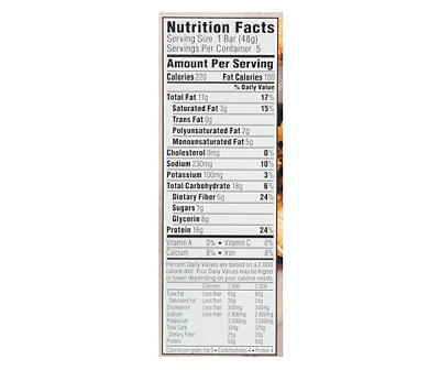 Atkins Peanut Butter Granola Protein-Rich Meal Bars 5-1.69 oz. Wrappers