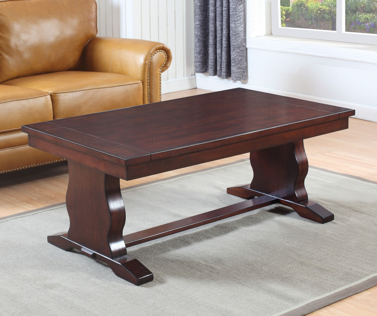 Classic Cherry Coffee Table End