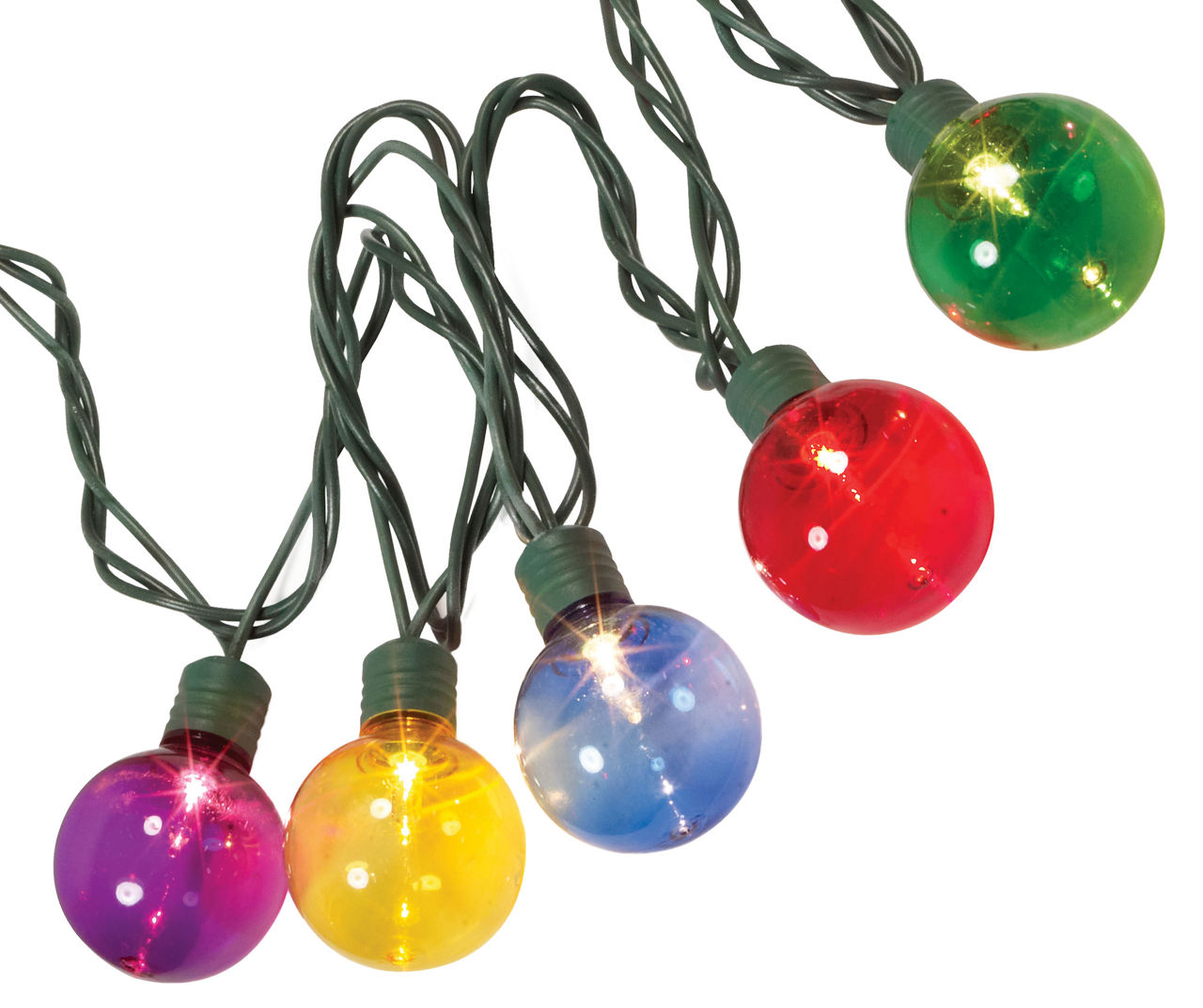 Luau Lantern Patio Globe Multi-Color LED String Lights with 8 Function  Controller - 20 Bulb Set