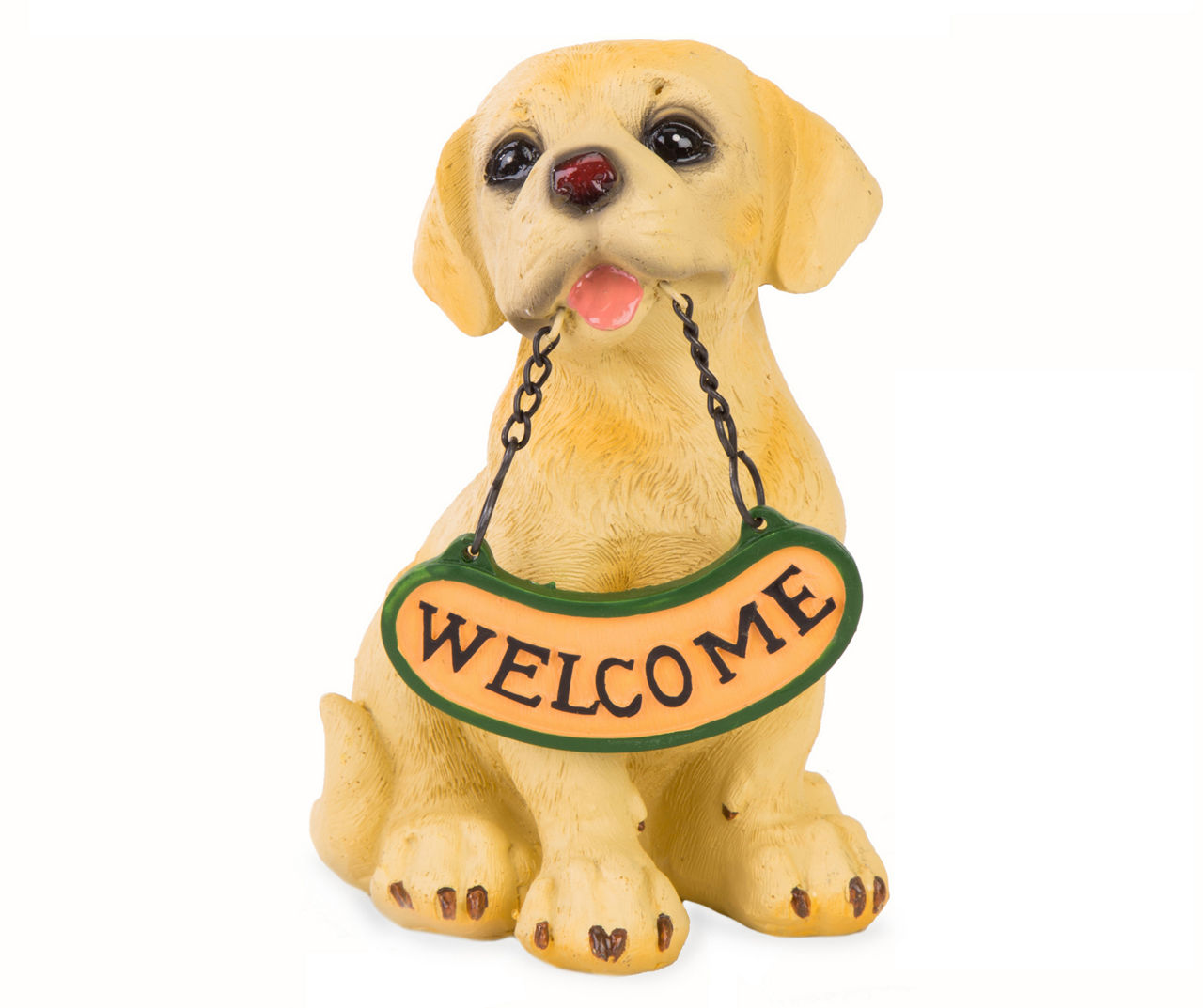 Hanging Golden Retriever Puppy Statue