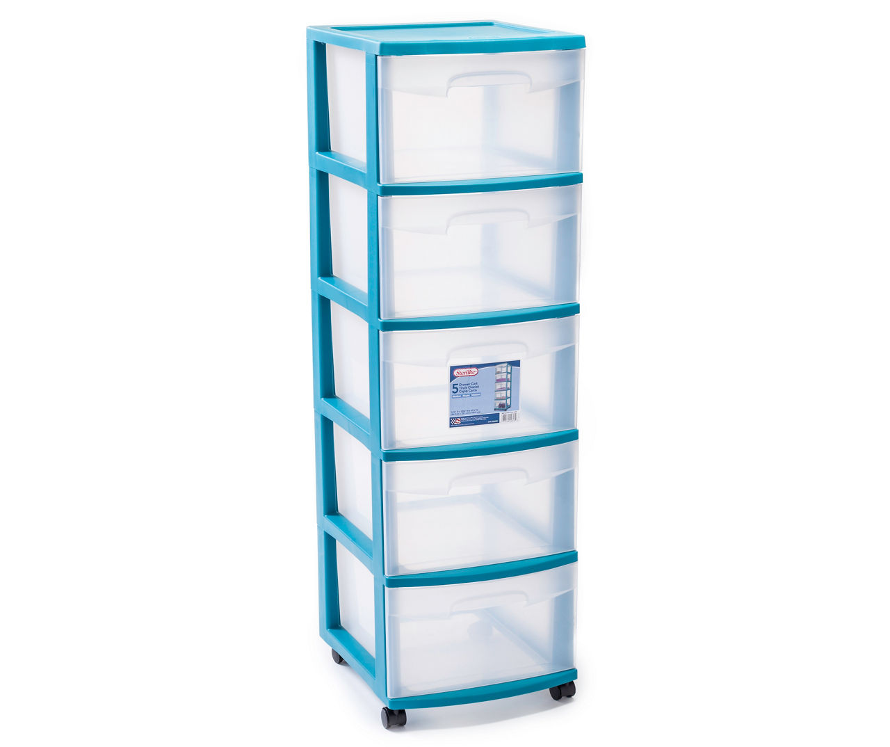 Plastic Storage Bins with 5 Drawers,Durable Plastic Drawers Organizer - On  Sale - Bed Bath & Beyond - 33169144