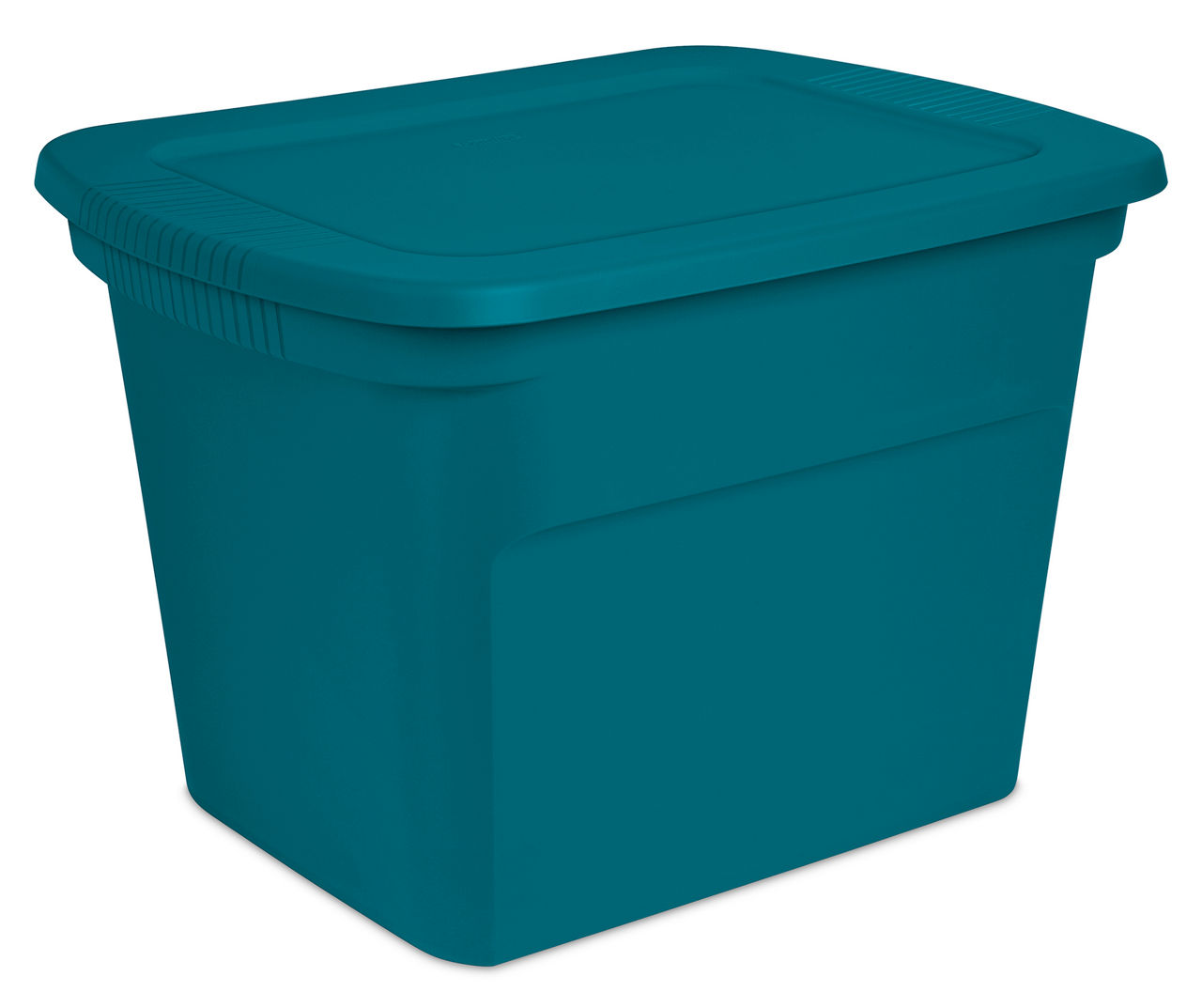 Aqua Slate 30-Gallon Storage Tote