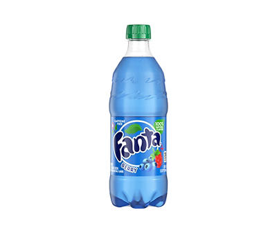 Fanta Berry Fruit Flavored Soda Soft Drink, 20 fl oz