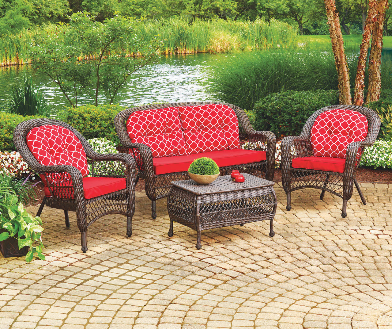 Big lots patio online seat cushions