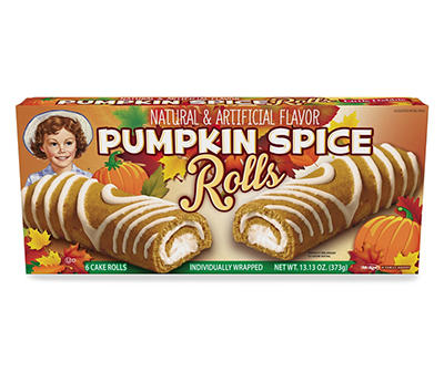 Pumpkin Spice Rolls, 6-Pack