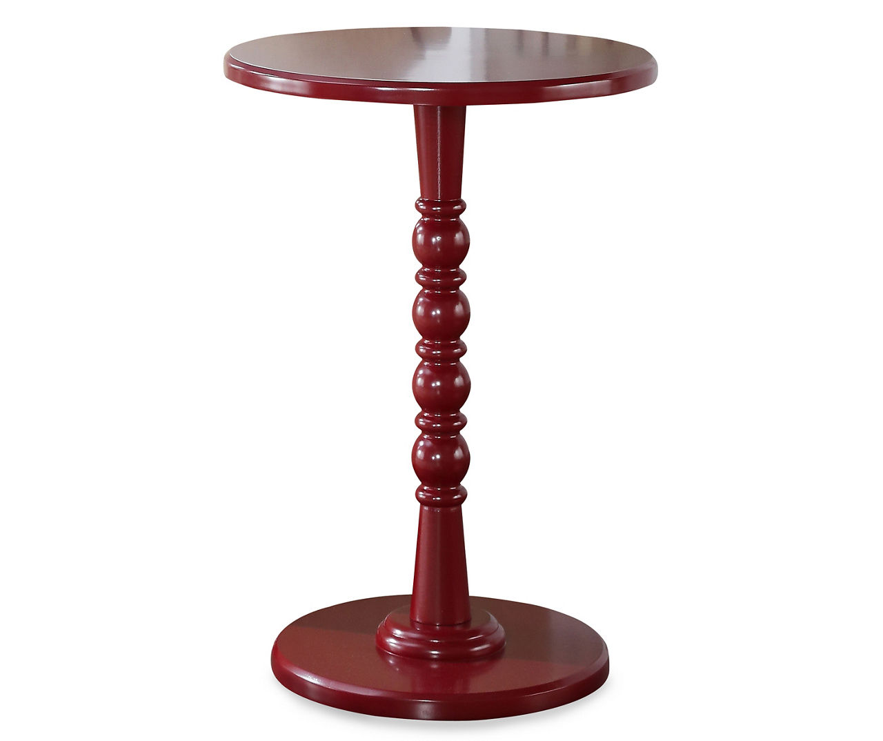 Red Round Accent Table Big Lots