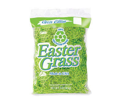 Green Paper Easter Grass, 3 Oz.