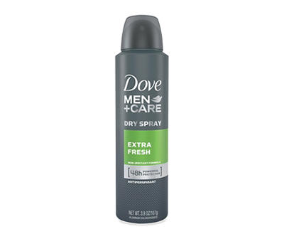 Dove Men+Care Extra Fresh Dry Spray Antiperspirant Deodorant 3.8 oz
