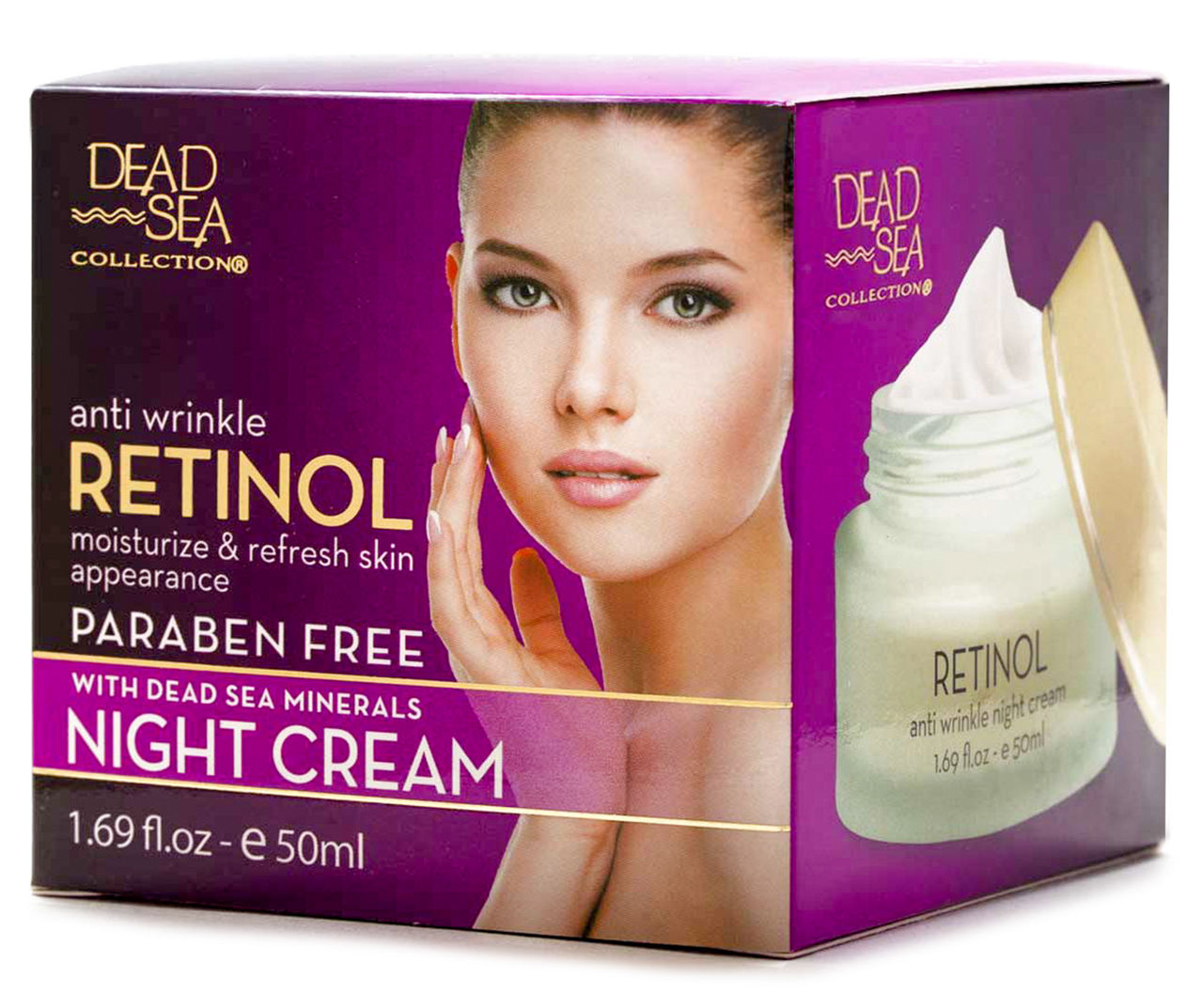 Dead Sea Retinol Wrinkle Night Cream, 1.69 Oz. | Big Lots