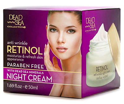 Retinol Anti Wrinkle Night Cream, 1.69 Oz.