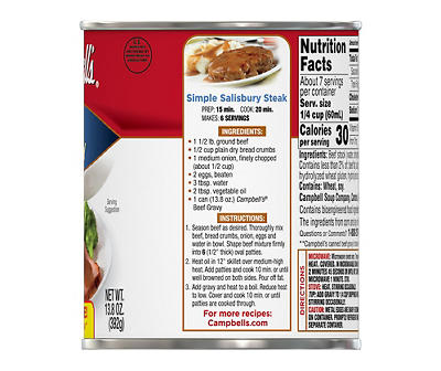Campbell’s Beef Gravy, 13.8 Oz Can