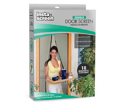 12 PACK Magic Mesh Hands-Free Screen Door magnets AS SEEN ON TV KEEP BUGS OUT 