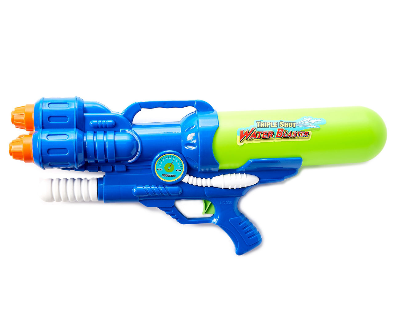 Play Zone Blue Green Triple Shot Water Blaster Big Lots