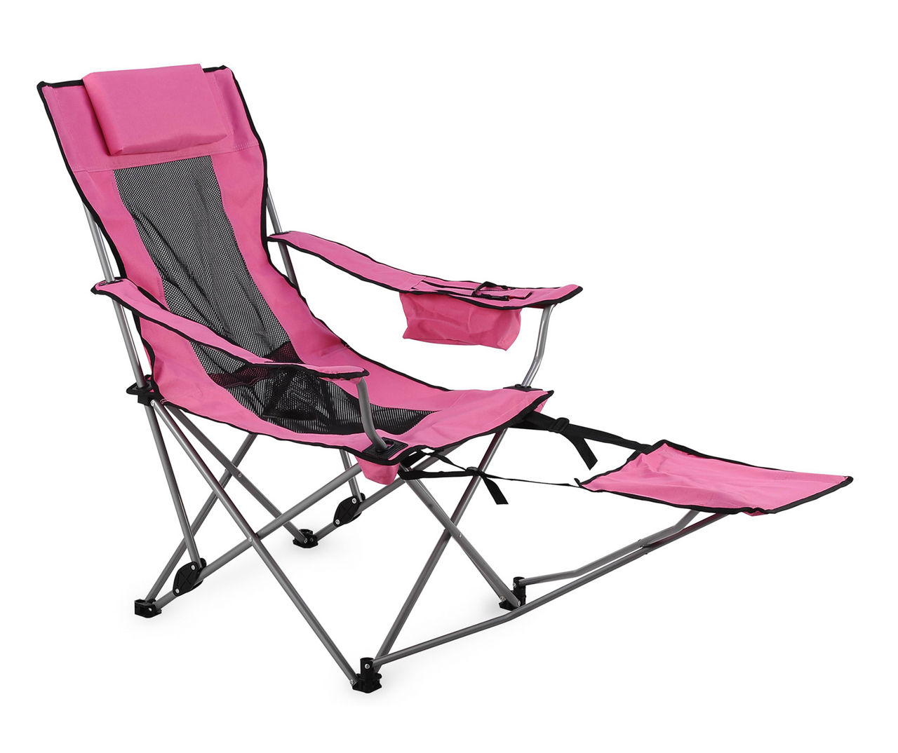 Pink folding hot sale camping chair