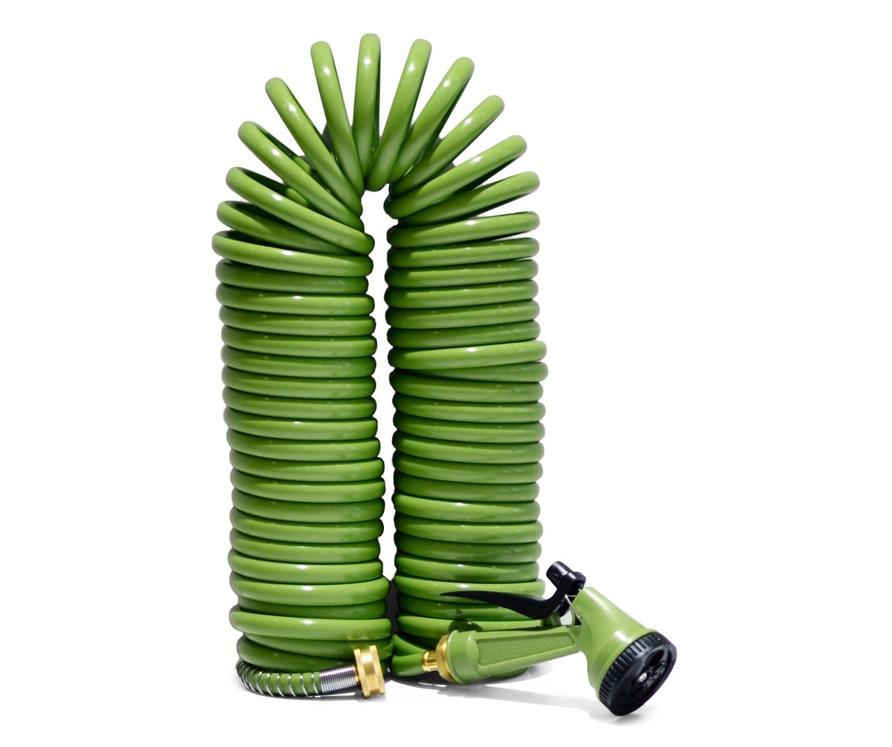 50' Green Coil Hose Big Lots