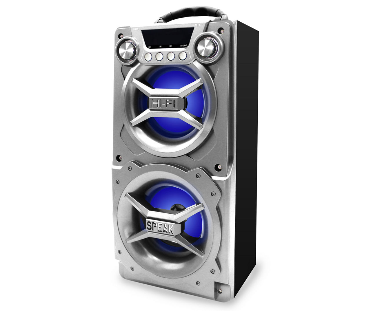 Sylvania Silver Bluetooth Rechargeable Speaker Big Lots