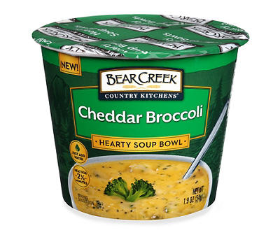 Bear Creek Country Kitchens Cheddar Broccoli Soup Mix 1.9 oz. Microcup