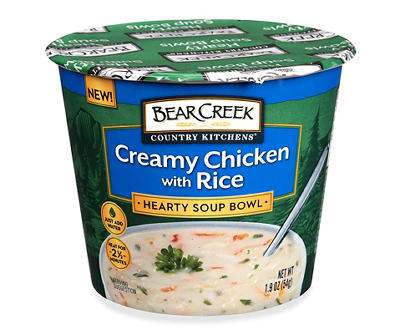 Bear Creek Country Kitchens Creamy Chicken with Rice Soup Mix 1.9 oz. Microcup