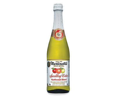 Martinelli's Gold Medal� Northwest Blend Sparkling Cider 100% Juice 25.4 Fl Oz Glass Bottle