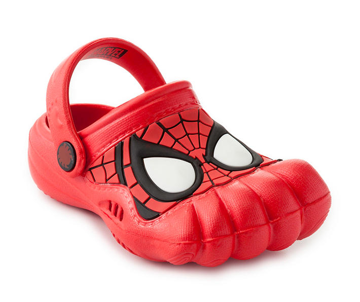 Youth Red Ultimate Spider-Man Activity Clogs