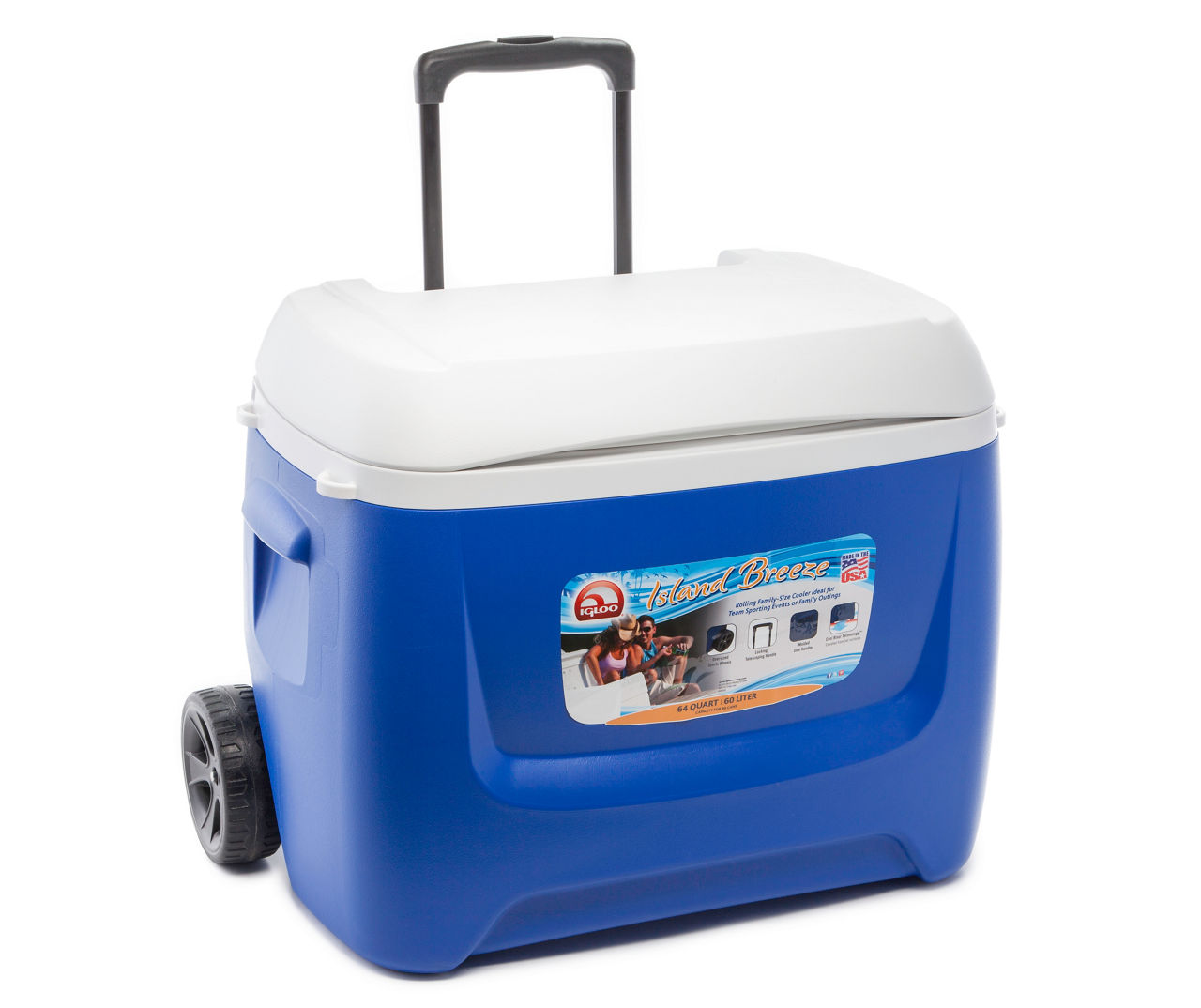 Igloo island breeze 60 quart cheap rolling cooler