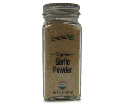 Organic Garlic Powder, 2.6 Oz.
