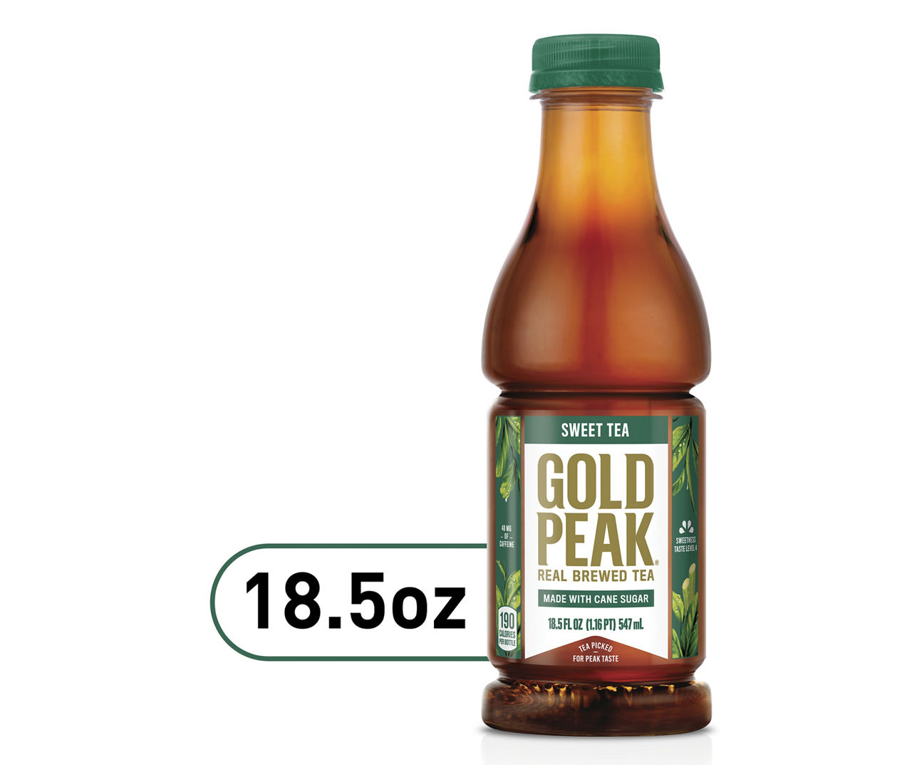 Gold Peak Sweetened Black Iced Tea Drink, 18.5 fl oz