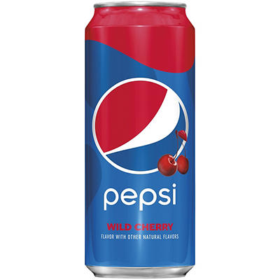 Pepsi Soda Wild Cherry Cola 16 Fl Oz