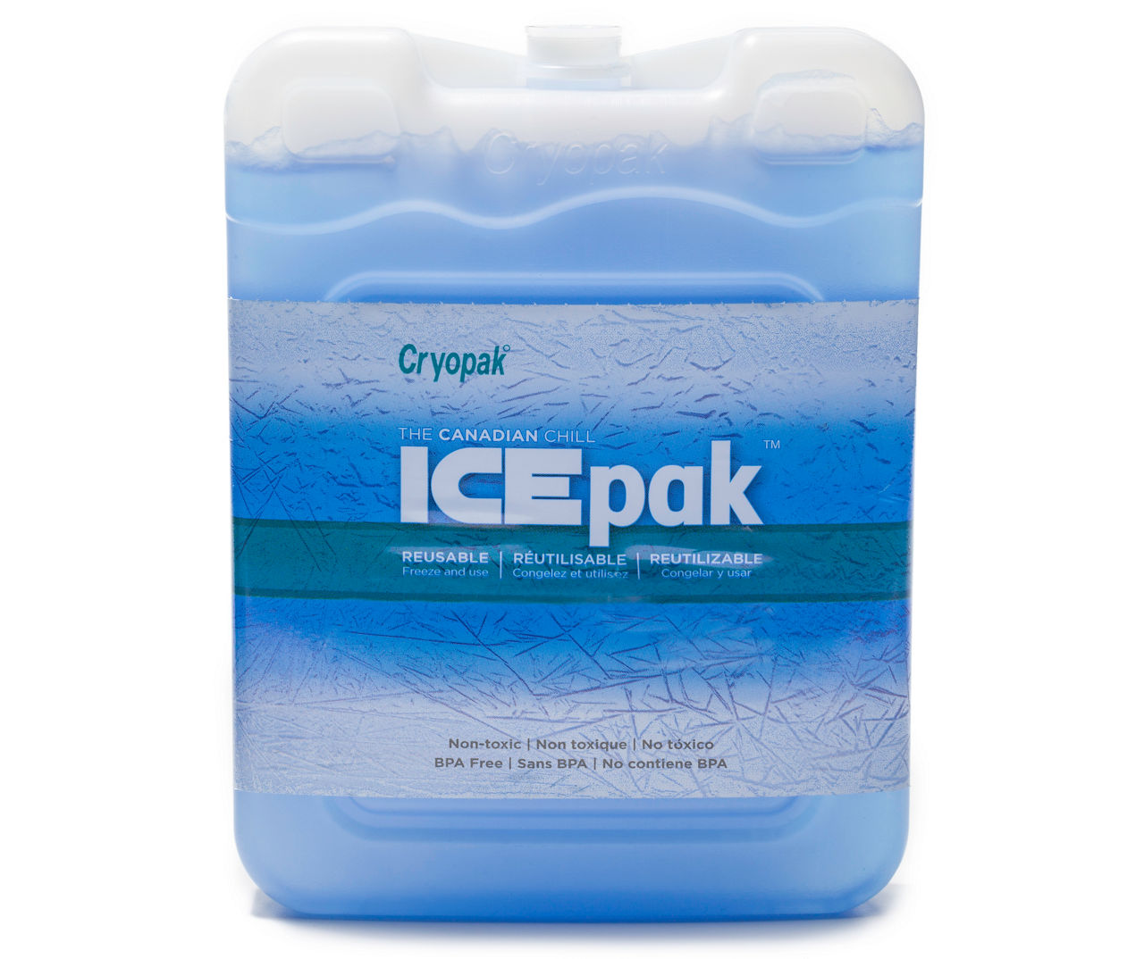 Cryopak Kool Kidz NonToxic BPA Free Reusable Hot/Cold Therapy or Lunch Ice Pack 