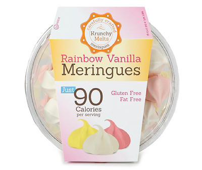 Rainbow Vanilla Meringues, 4 Oz.