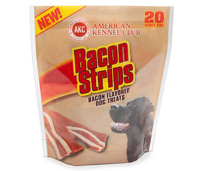 Bacon Flavored Dog Treats, 20-Count