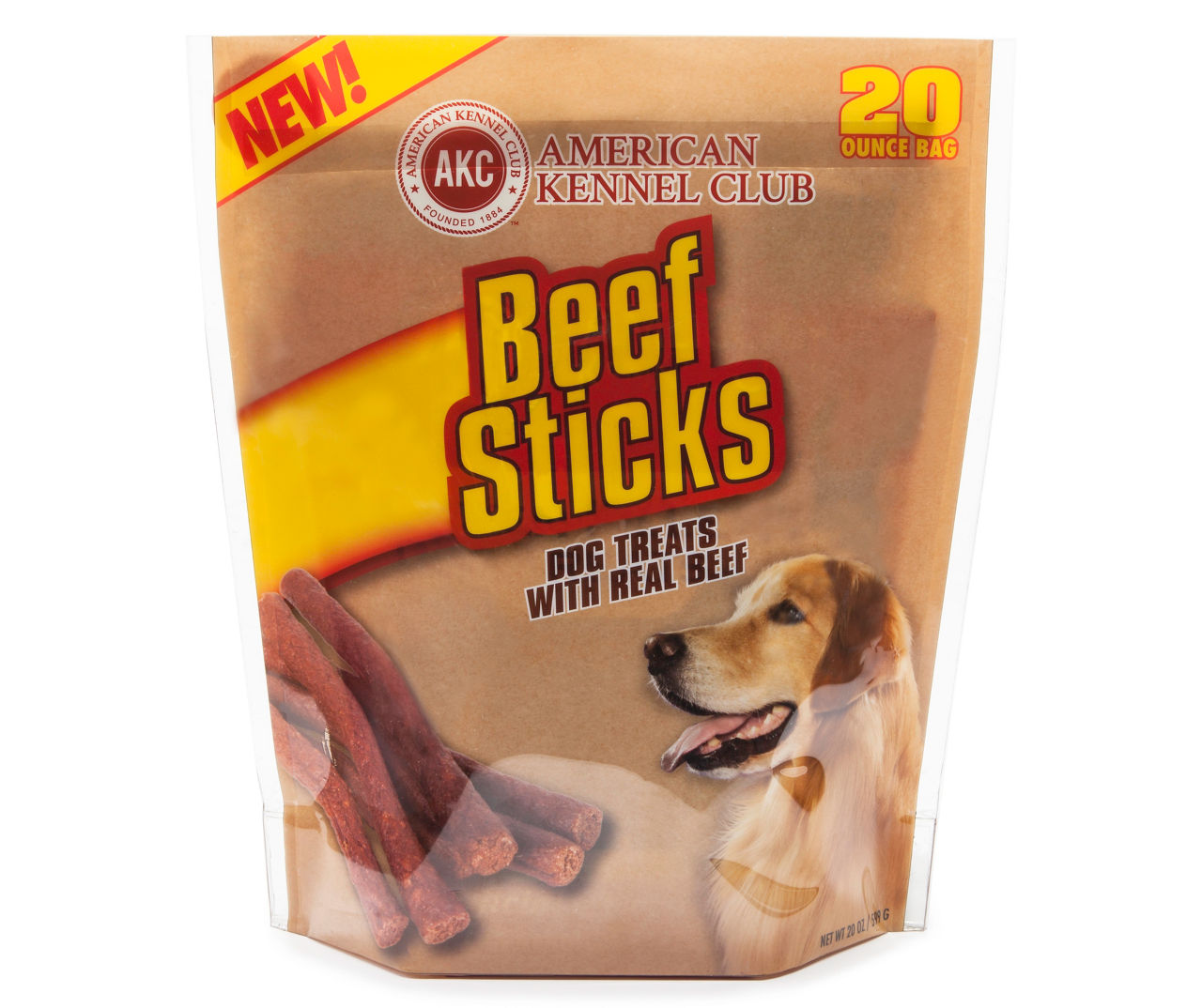 American Kennel Club Beef Flavored Sticks Dog Treats - 20 ct