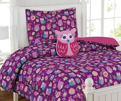 Kids Collection What A Hoot Comforter and Sheet Set
