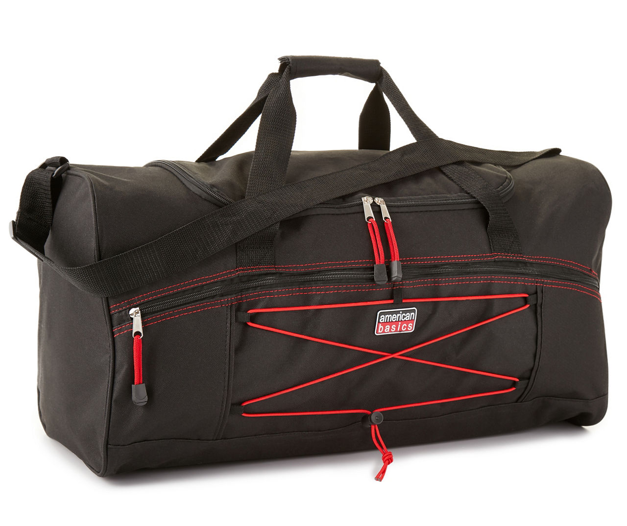 Black & Red Sneaker Duffle Bag