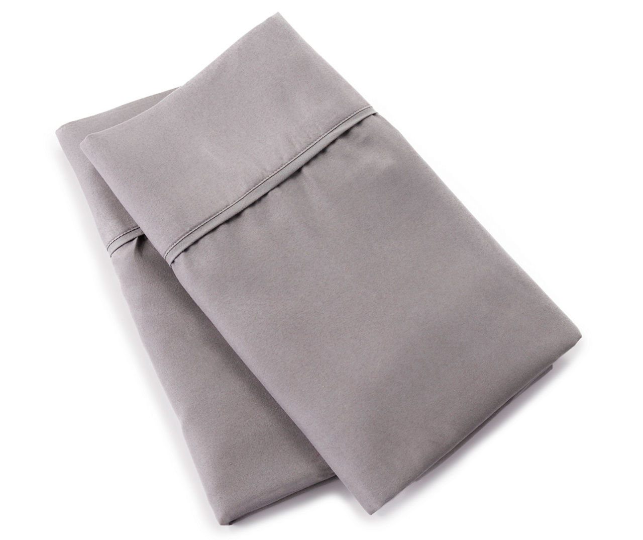 Just Home Gray Standard Pillowcases, 2Pack Big Lots