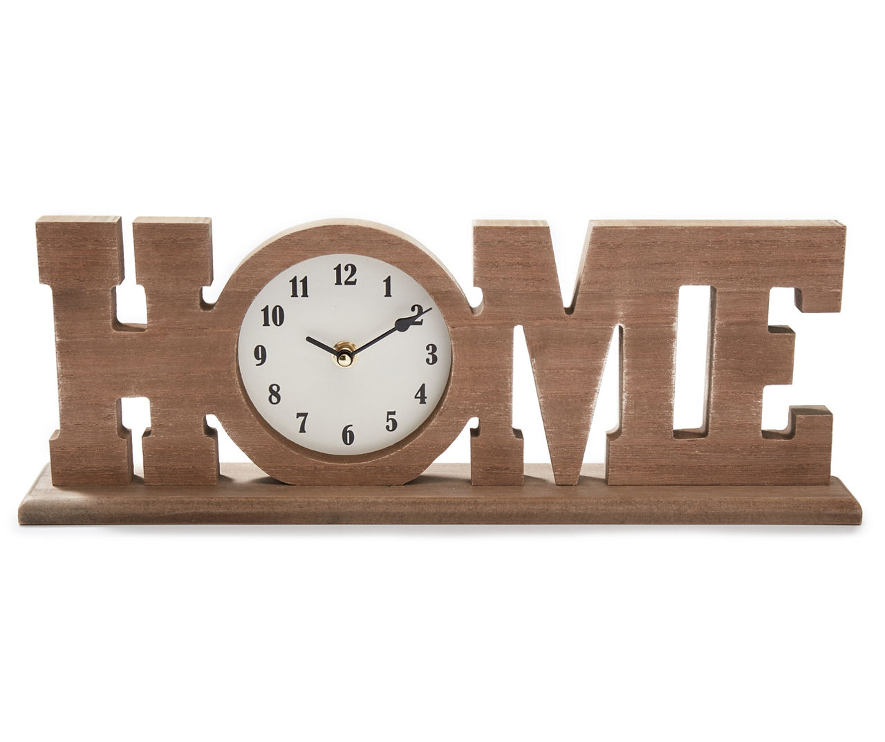 Living Colors Home Wooden Table Top Clock | Big Lots