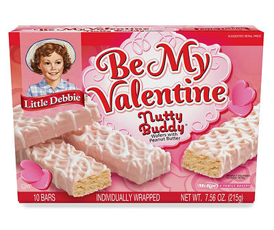 Be My Valentine Nutty Buddy Wafers, 10-Count