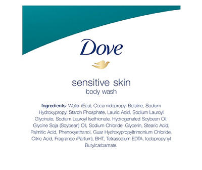 Sensitive Skin Body Wash, 34 Oz.