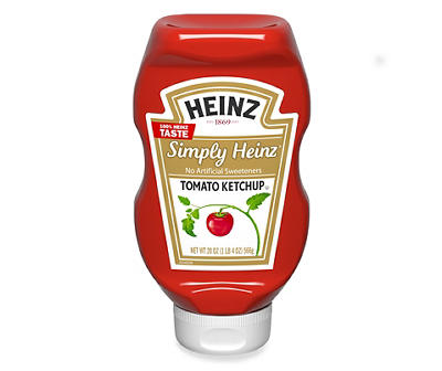 Heinz Simply Tomato Ketchup 20 oz